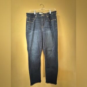 LOFT Curvy Skinny Indigo Denim Jeans